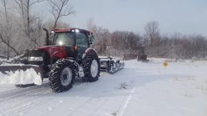 2017 Case IH 150 Maxim 4x4 with Blade